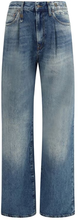 R13 R13 Blue Cotton Jeans Denim