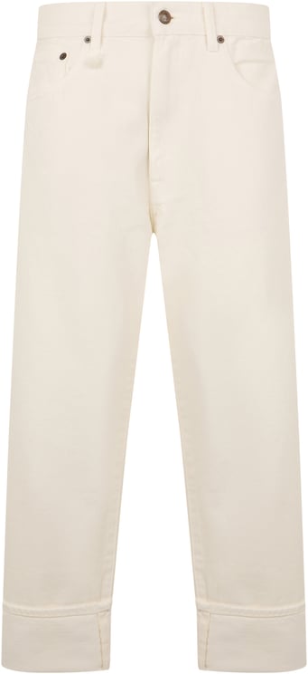 R13 Crop jeans in cotton