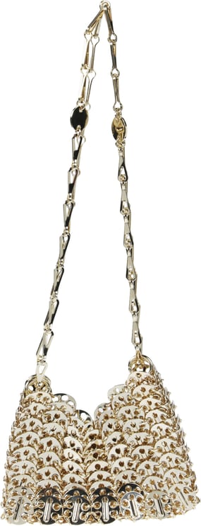 Rabanne Iconic 1969 Nano Bag Metallic