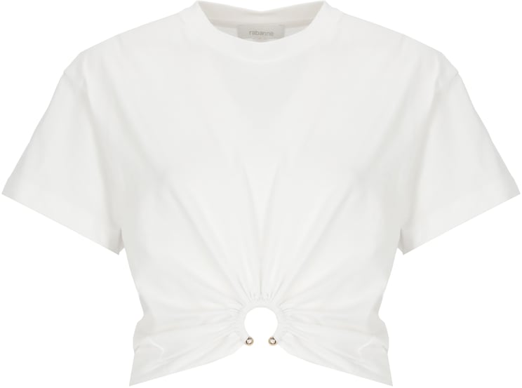 Rabanne T-Shirts And Polos White