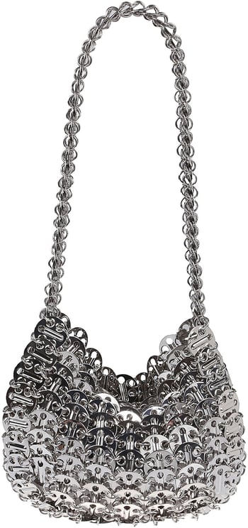 Rabanne 1969 Moon Bag Metallic