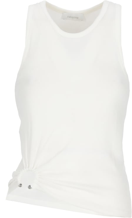 Rabanne Top Bianco