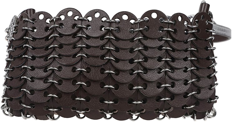 Rabanne 1969 Nano Bag Brown