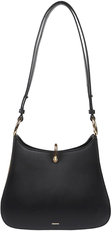Rabanne Ring Medium Bag Black