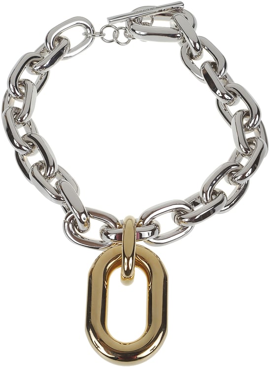 Rabanne Choker Metallic