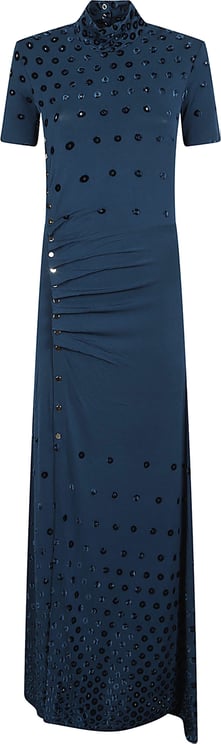 Rabanne Long Dress Green