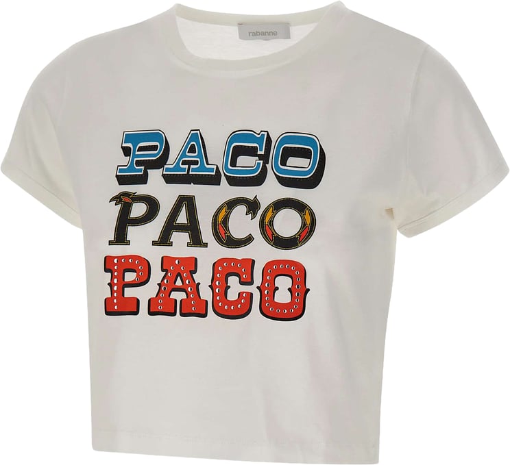 Rabanne T-Shirts And Polos White