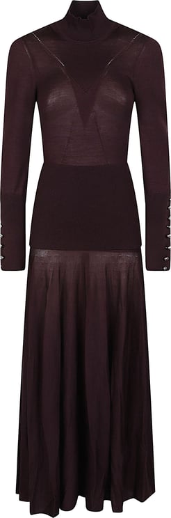 Rabanne Long Dress Red
