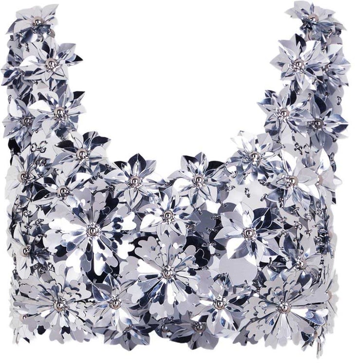 Rabanne Top Argento