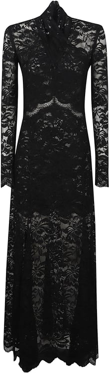 Rabanne Long Dress Black