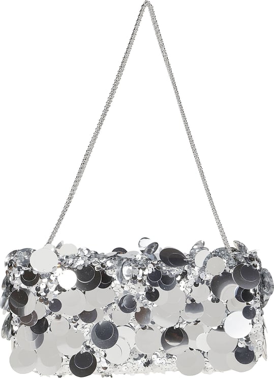 Rabanne Sparkle Baguette Bag Metallic
