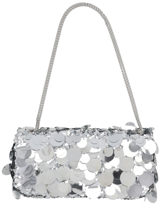 Rabanne Sparkle Baguette Sequin Shoulder Bag