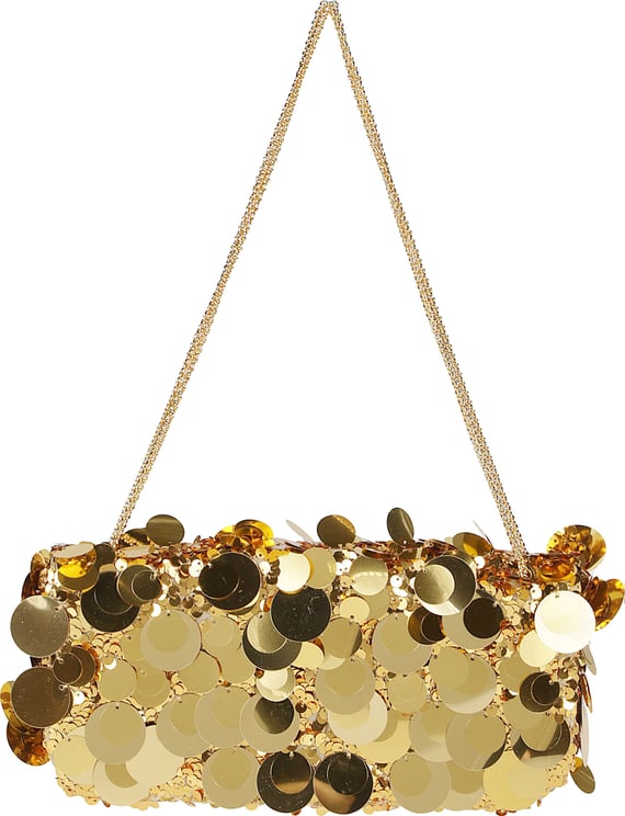 Rabanne Sparkle Baguette Bag Metallic