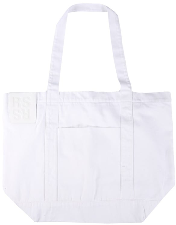Raf Simons Rectangular Cotton Tote Bag