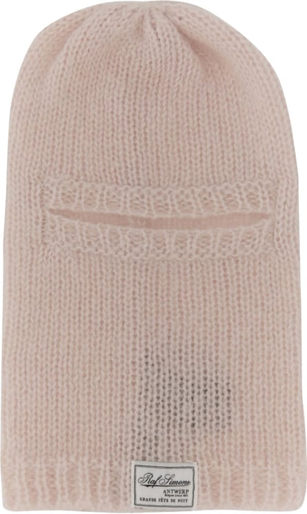 Raf Simons Knitted Mohair Blend Balaclava