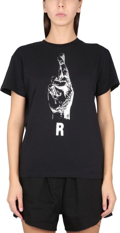 Raf Simons Relaxed Fit Crewneck T-Shirt