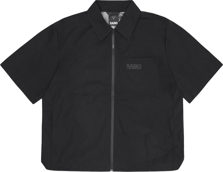 Rains Camicia Ss Mito Nera