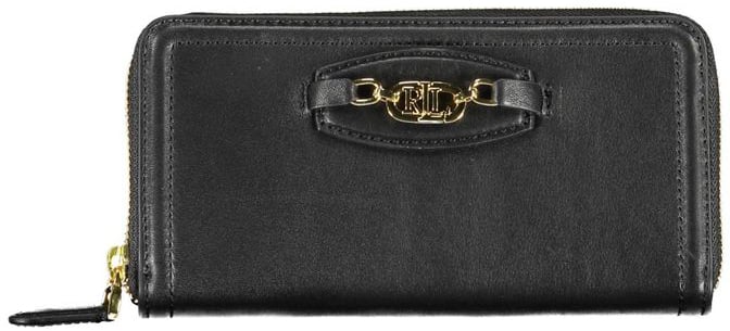 Ralph Lauren Ralph Lauren Black Polyurethane Women Wallet