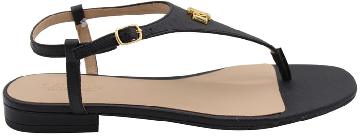 Ralph Lauren Teenslipper Black