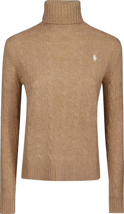 Ralph Lauren Long Sleeve Turtle Neck Sweater Brown