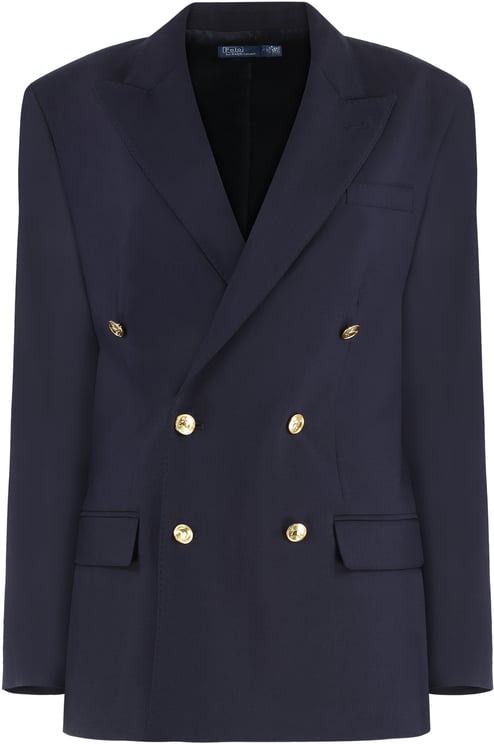 Ralph Lauren Double-breasted wool blazer