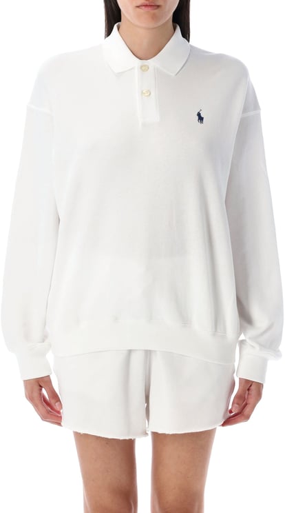 Ralph Lauren Polo Sweatshirt Bianco