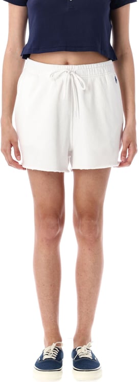 Ralph Lauren Short Fleece Bianco