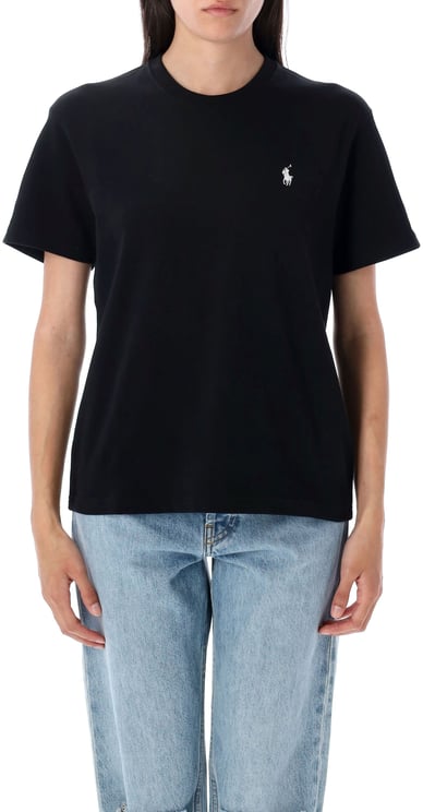 Ralph Lauren Hw Ss Tee-Short Sleeve-T-Shirt Nero