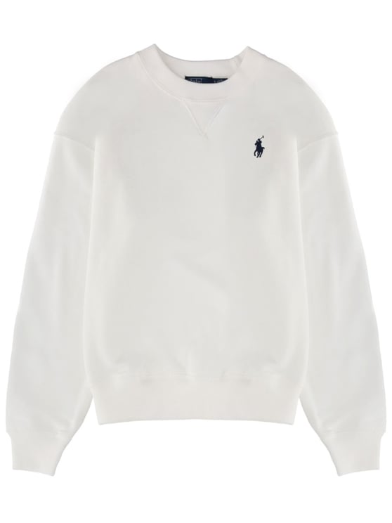 Ralph Lauren Logo Embroidered Relaxed Crewneck Sweatshirt