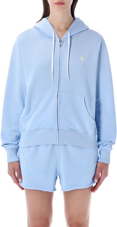 Ralph Lauren Hoodie Zip Blue
