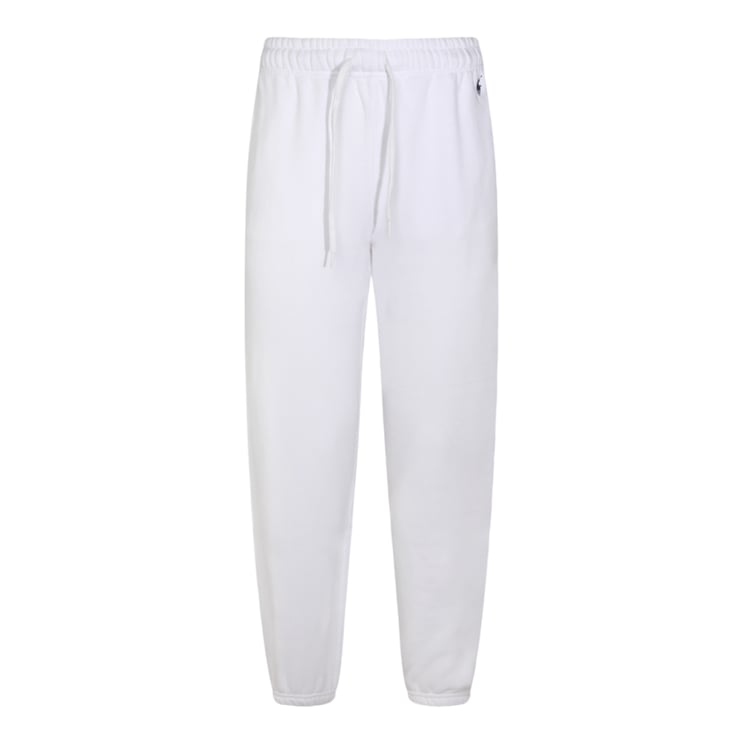 Ralph Lauren Relaxed Fit Trousers With Tapered Legs And Embroidered Logo