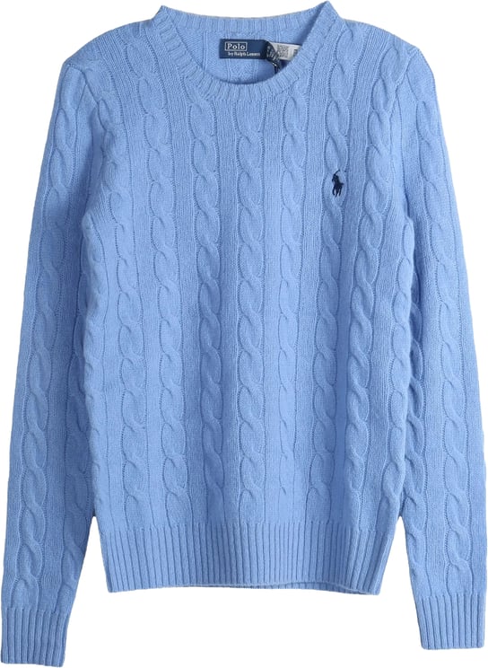 Ralph Lauren Julianna Cable-Knit Crew-Neck Sweater