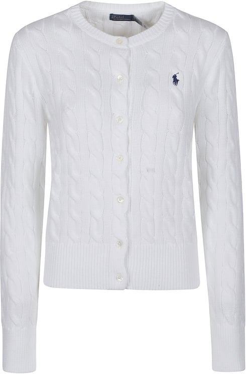 Ralph Lauren Long Sleeve Cardigan White