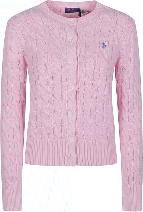 Ralph Lauren Long Sleeve Cardigan Pink