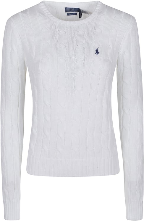 Ralph Lauren Julianna Long Sleeve Sweater White