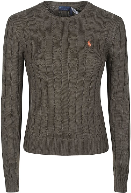 Ralph Lauren Julianna Long Sleeve Sweater Green