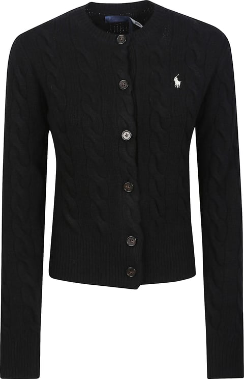 Ralph Lauren Long Sleeve Cardigan Black
