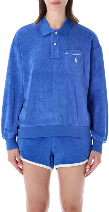 Ralph Lauren Polo Fleece Spugna Gala Blue