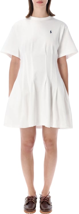Ralph Lauren Knit-T-Shirt-Dresses Bianco