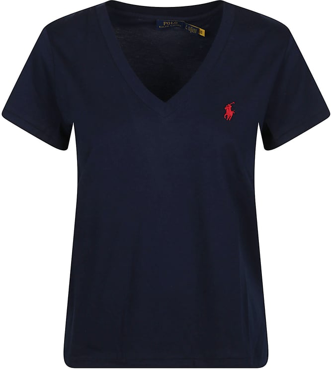 Ralph Lauren V Neck T-shirt Blue
