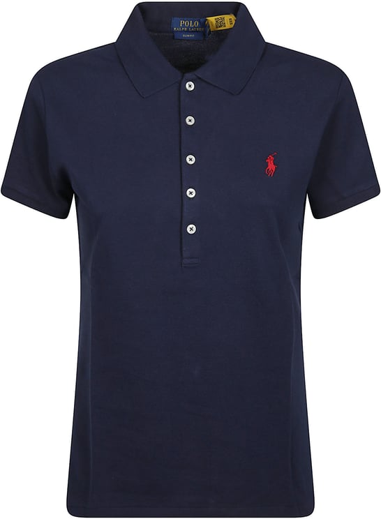 Ralph Lauren Slim Polo Shirt Blue