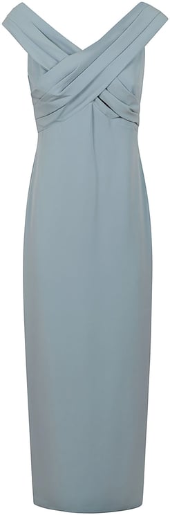 Ralph Lauren LAUREN IRENE LONG-SHORT SLEEVE-GOWN