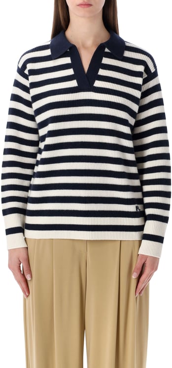 Ralph Lauren Striped Marinier Knit Icon Navy Cream