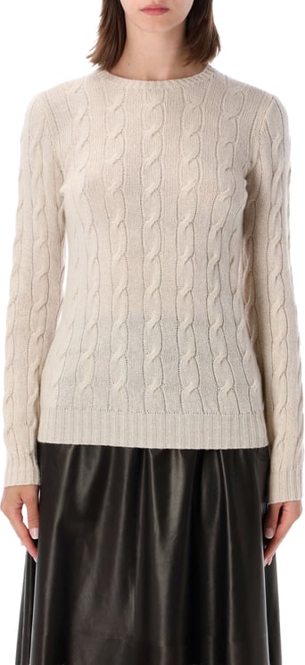 Ralph Lauren Crewneck Cable Sand Melange