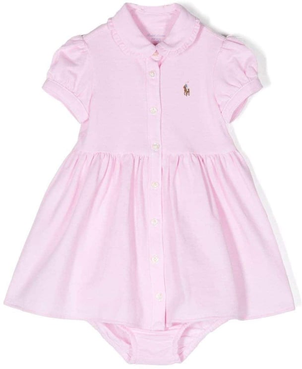 Ralph Lauren solid oxford dressed knit pink