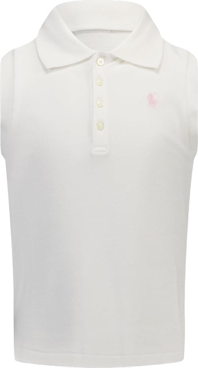 Ralph Lauren Ralph Lauren Kinder Meisjes Polo In Wit