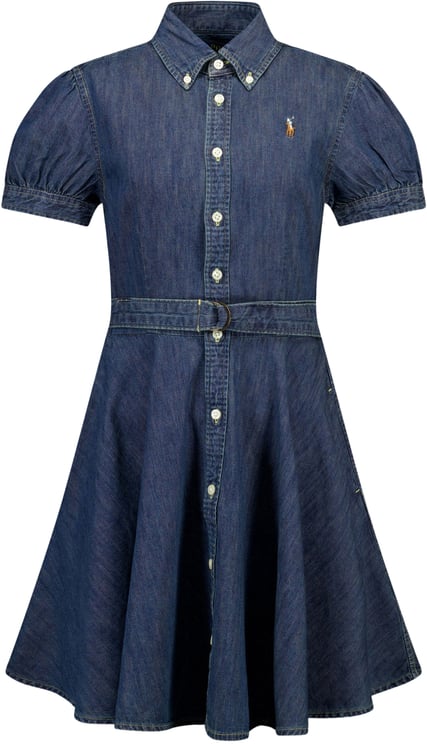 Ralph Lauren Ralph Lauren Kinder Meisjes Jurk In Jeans