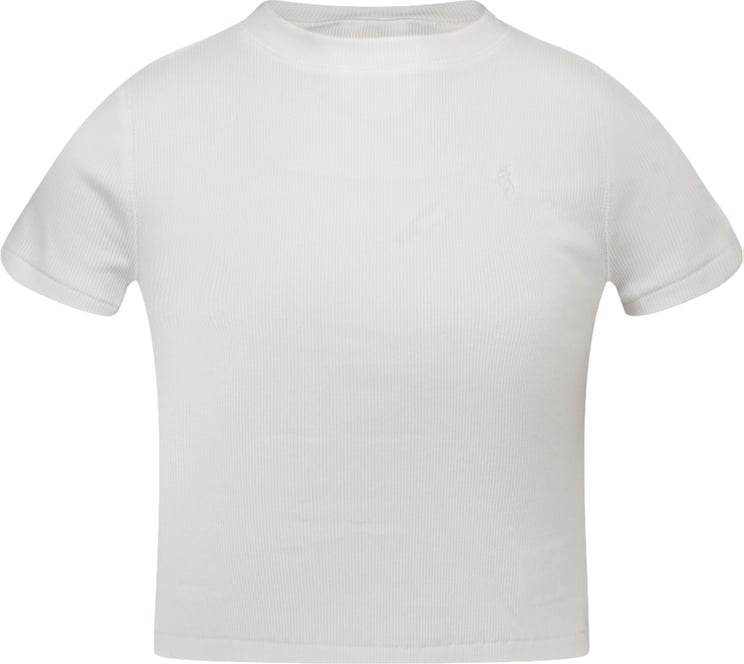 Ralph Lauren Ralph Lauren Kinder Meisjes T-Shirt In Wit
