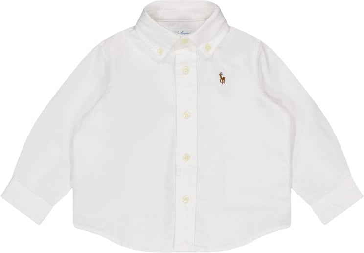 Ralph Lauren Ralph Lauren Baby Jongens Blouse In Wit