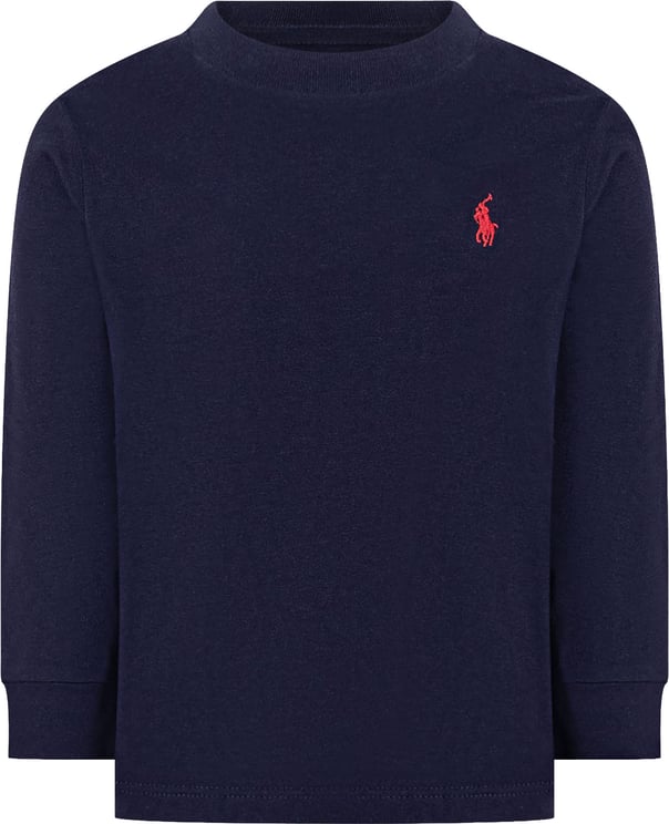 Ralph Lauren T-shirt a Maniche Lunghe con Logo